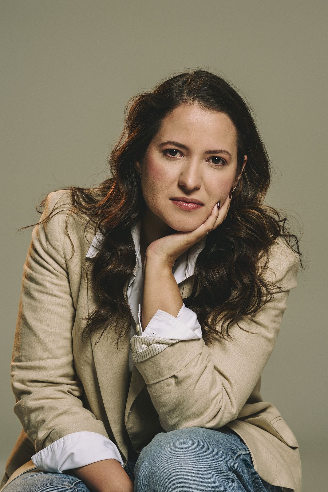 Retrato de Andréia, designer e fundadora do Studio Rabiola
